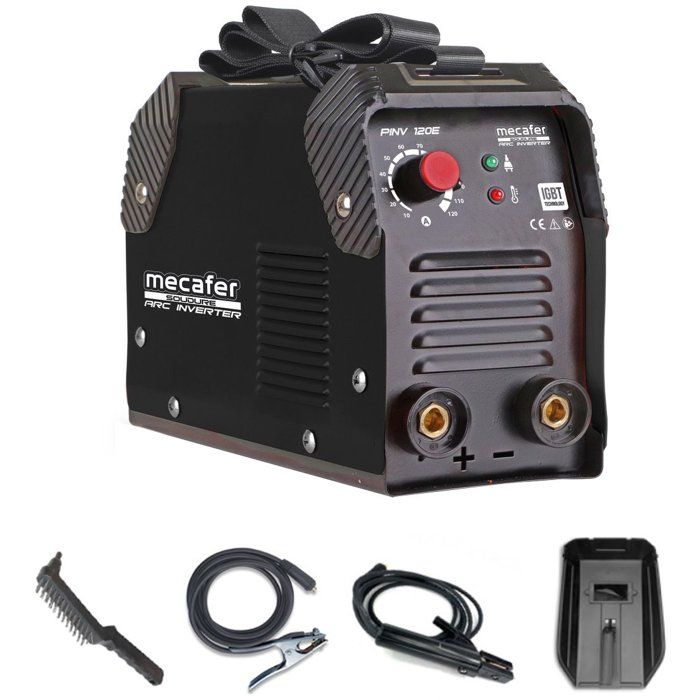 Poste a souder - MECAFER - Inverter MMA - 120 A - Filaire - Noir