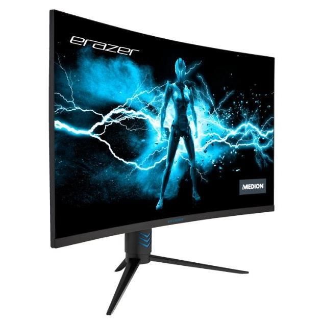 Ecran PC Gamer incurvÈ - MEDION MD22093 - 32 FHD - Dalle VA - 1 ms - 165 Hz - HDMI / DP - Freesync