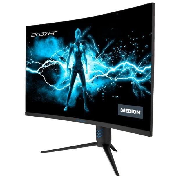 Ecran PC Gamer incurvÈ - MEDION MD22093 - 32 FHD - Dalle VA - 1 ms - 165 Hz - HDMI / DP - Freesync