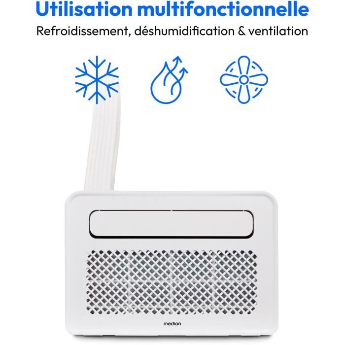 Climatisation pour camping car - MEDION - P502 - 5000 Btu - Pour piece jusqu'a 12 m2