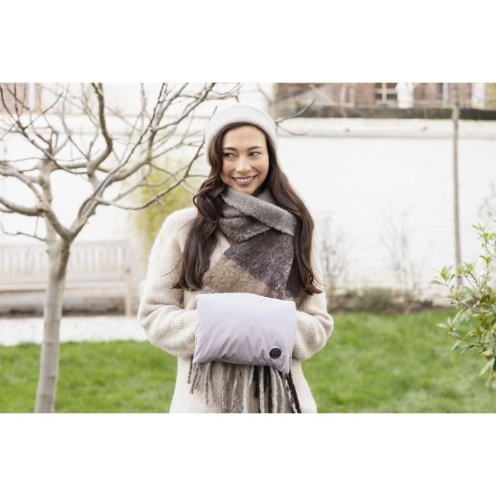 Chauffe-mains sans fil 2-en-1 - MEDISANA - OL 400 - 10 W - Gris