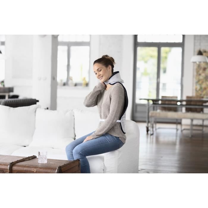 MEDISANA HP 460 - Coussin chauffant pour le cou et le dos - 100W - 3 rÈglages de tempÈrature - Arret automatique 90min