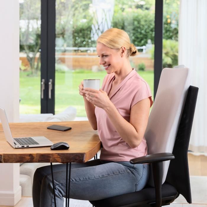 Dossier de massage - MEDISANA - MC 600 - Ultra-fin - Shiatsu et chauffant - 4 programmes - Blanc