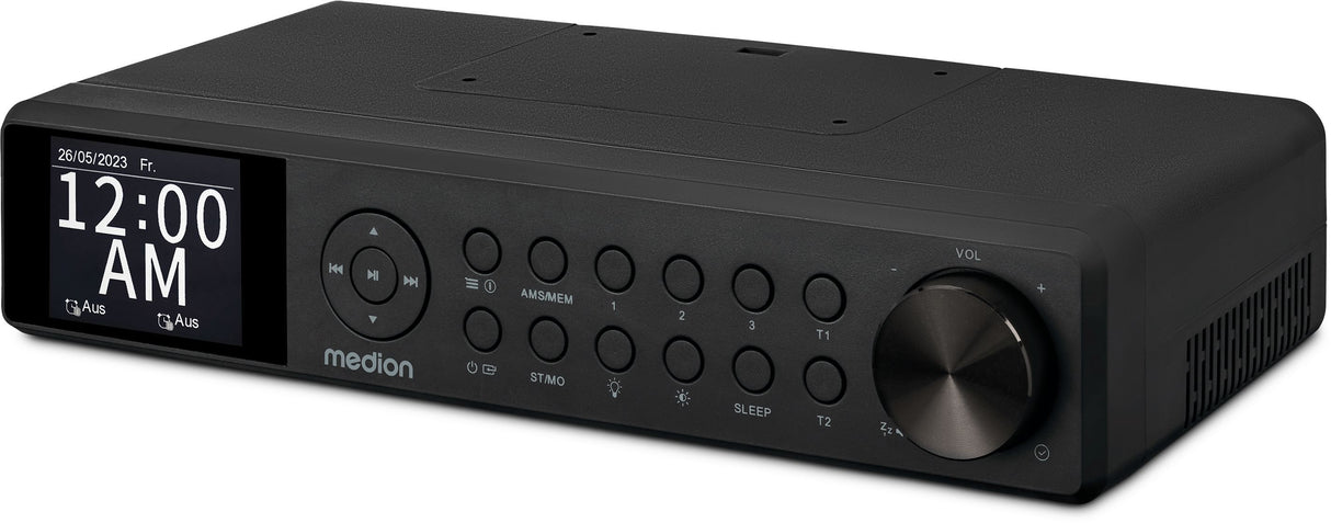 Radio de Cuisine - MEDION - DAB+ - 2x3W RMS - Noir