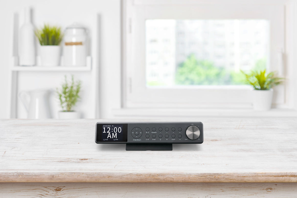 Radio de Cuisine - MEDION - DAB+ - 2x3W RMS - Noir