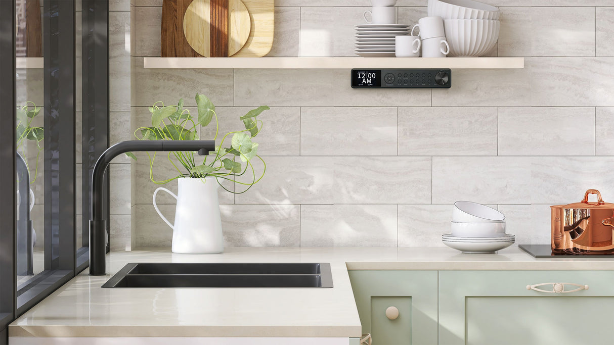 Radio de Cuisine - MEDION - DAB+ - 2x3W RMS - Noir