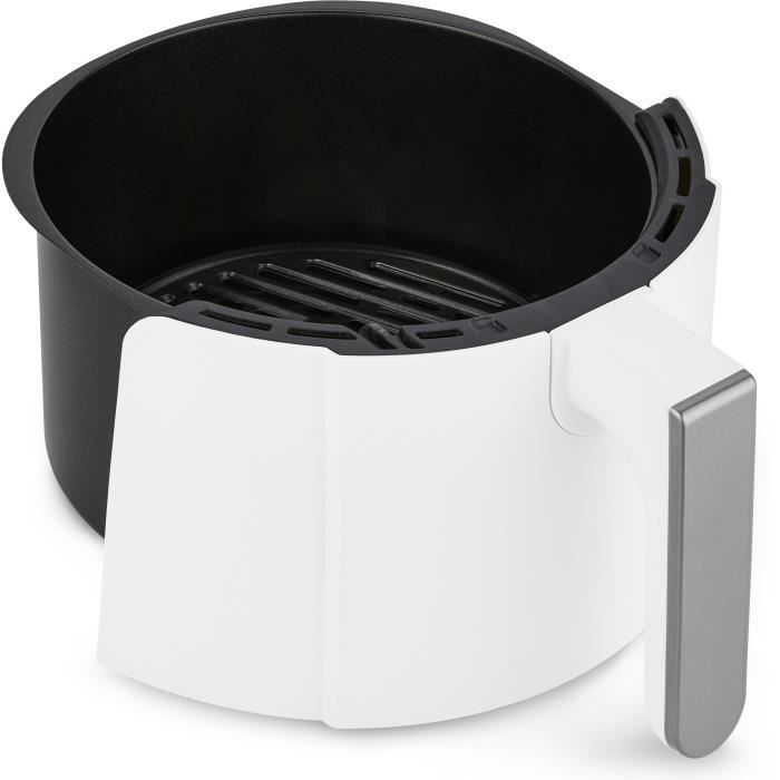Friteuse a air chaud - MEDION - MD13020 - Airfryer - 1500 watts - Minuterie 60 min - Jusqu'a 200°C - 4,7 L - Blanc