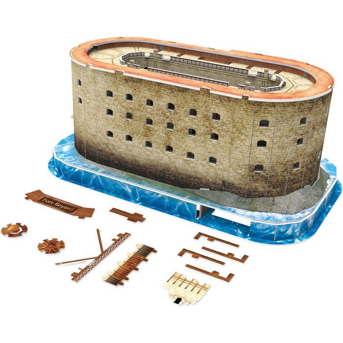 Puzzle 3D - MEGABLEU - Fort Boyard - 125 pieces - Des 7 ans