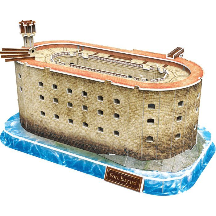 Puzzle 3D - MEGABLEU - Fort Boyard - 125 pieces - Des 7 ans