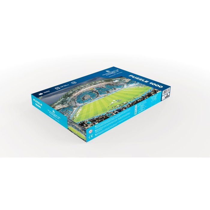 Puzzle 2D - MEGABLEU - Olympique de Marseille - 1000 pieces - Des 14 ans