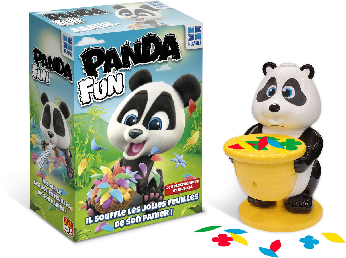 PANDA'FUN - Jeu de société - A partir de 3 ans - 2 a 4 joueurs - Megableu