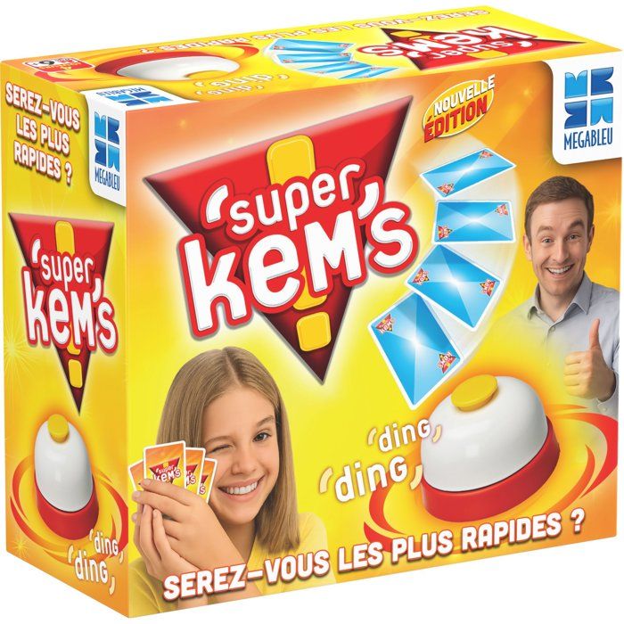 Super Kems petite boîte - Jeu de société - MEGABLEU - Des 6 ans