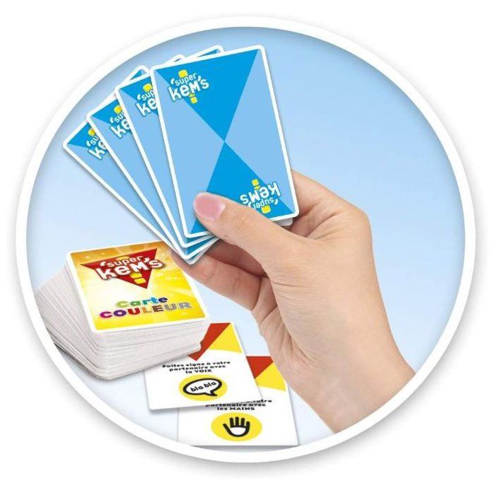 Super Kems petite boîte - Jeu de société - MEGABLEU - Des 6 ans