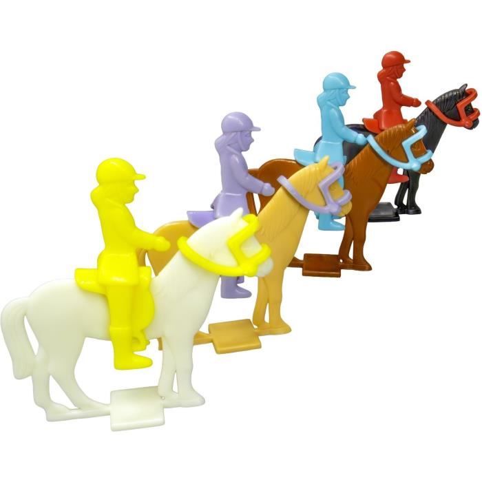 Au Galop - Jeu de plateau - MEGABLEU - Prépare ton cheval, entraîne-le, gagne la course !