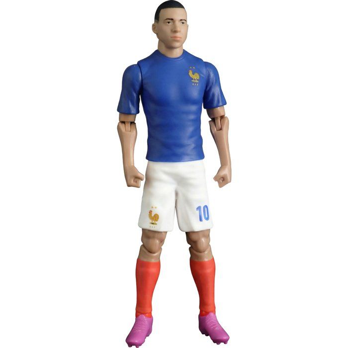 Figurine articulée - Équipe de France - MEGABLEU - Mbappé numéro 10 - 20 cm