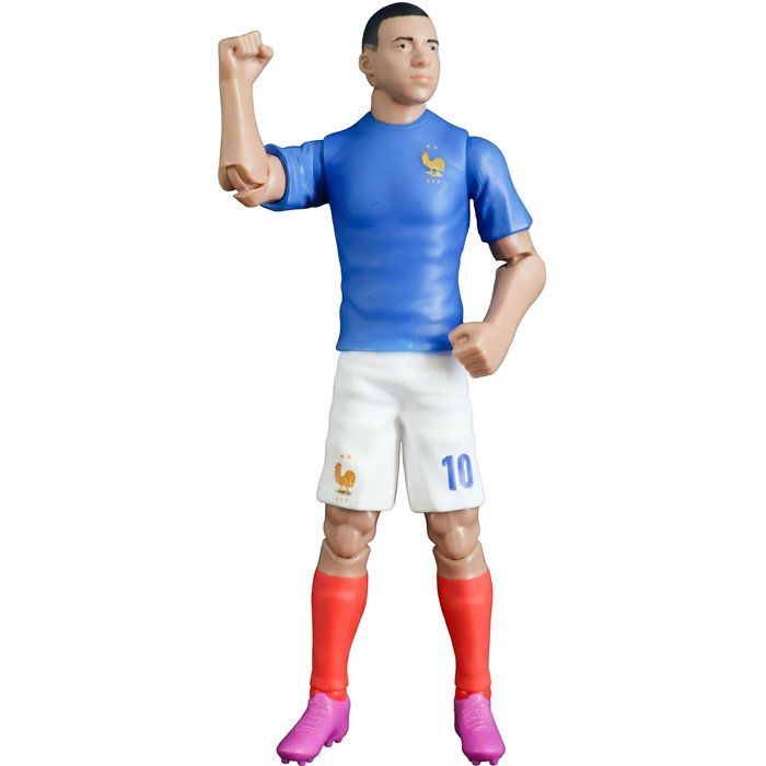 Figurine articulée - Équipe de France - MEGABLEU - Mbappé numéro 10 - 20 cm