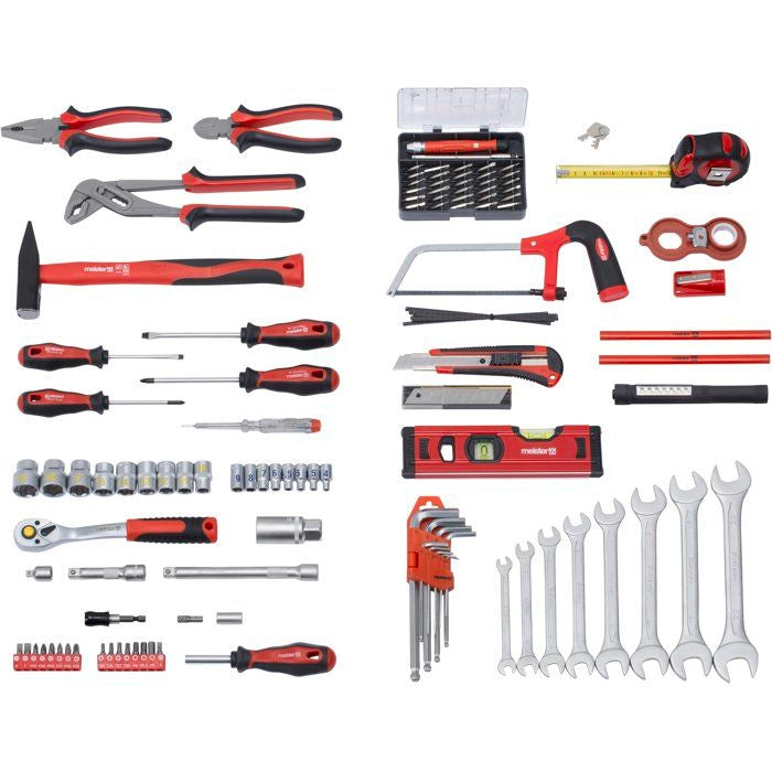 Coffret a outils 121 pieces - MEISTER - Alu