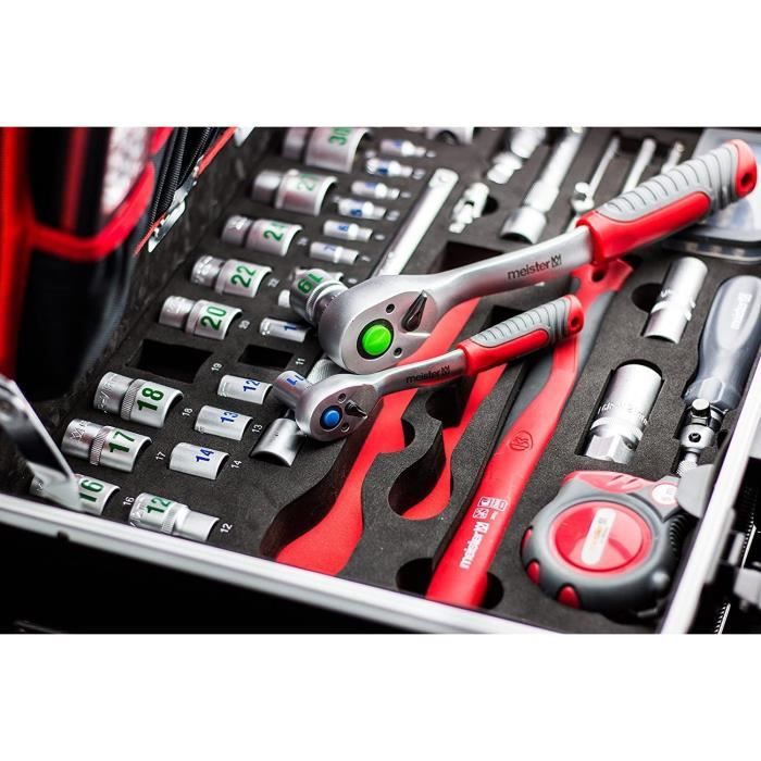 MEISTER - Boite a outils 156 pieces