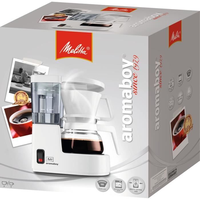 MELITTA CafÈtiere Aromaboy 1015-01 Blanc