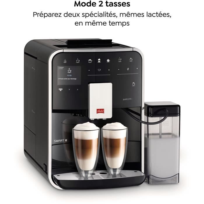 Machine a café automatique - MELITTA - Barista T Smart F830-102 - Noir