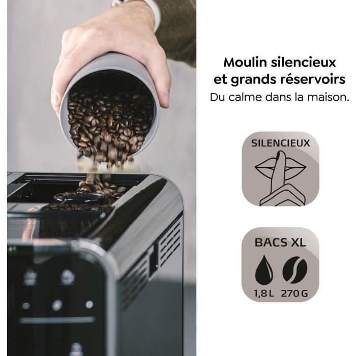 Machine a café automatique - MELITTA - Barista T Smart F830-102 - Noir