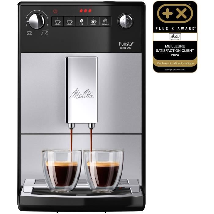 Machine a Café a Grain MELITTA Purista - Argent