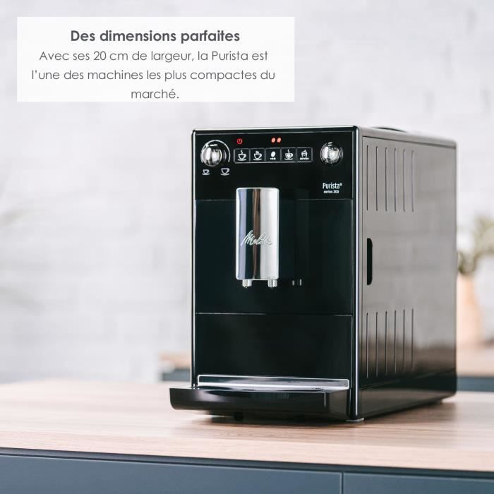Machine a café automatique - MELITTA - Purista F230-102 - Noir