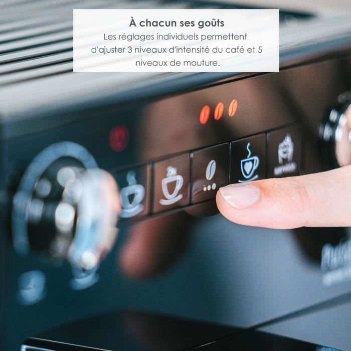 Machine a café automatique - MELITTA - Purista F230-102 - Noir