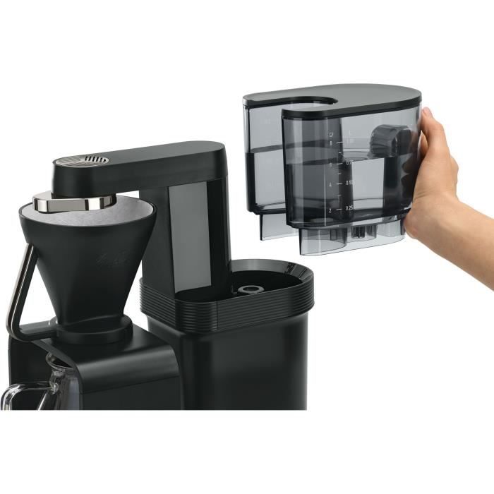 Cafetiere filtre - MELITTA - Epour 1024-11 - 1515 W - 2/8 tasses - Noir/Chrome