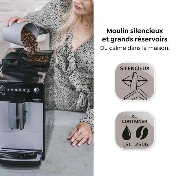 Machine a café automatique - MELITTA - Latticia OT F300-101 - Argent
