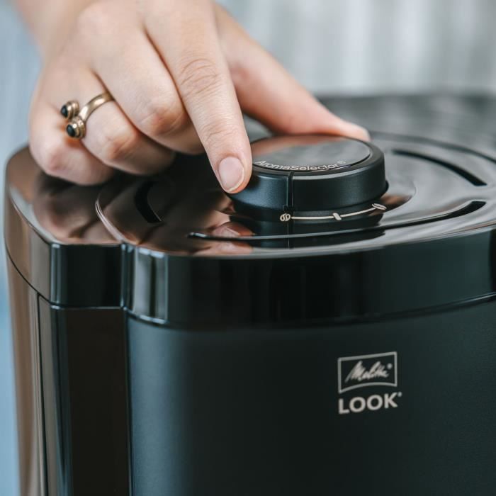 Cafetiere - MELITTA - Look V Therm 1025-12 - 1080 W - 1,25 L - Noir