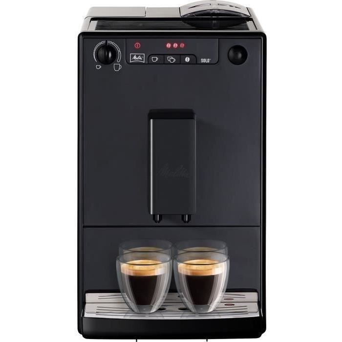 Machine a CafÈ broyeur a Grain MELITTA Solo - Pure Black