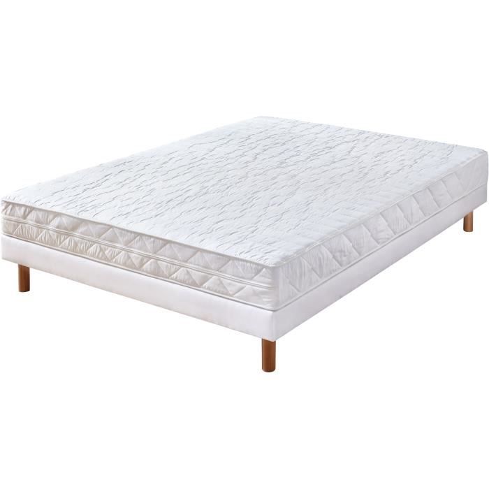 Ensemble matelas + sommier 140 x 190 cm - MÈmoire de forme - DORMIPUR MEMORYTECH