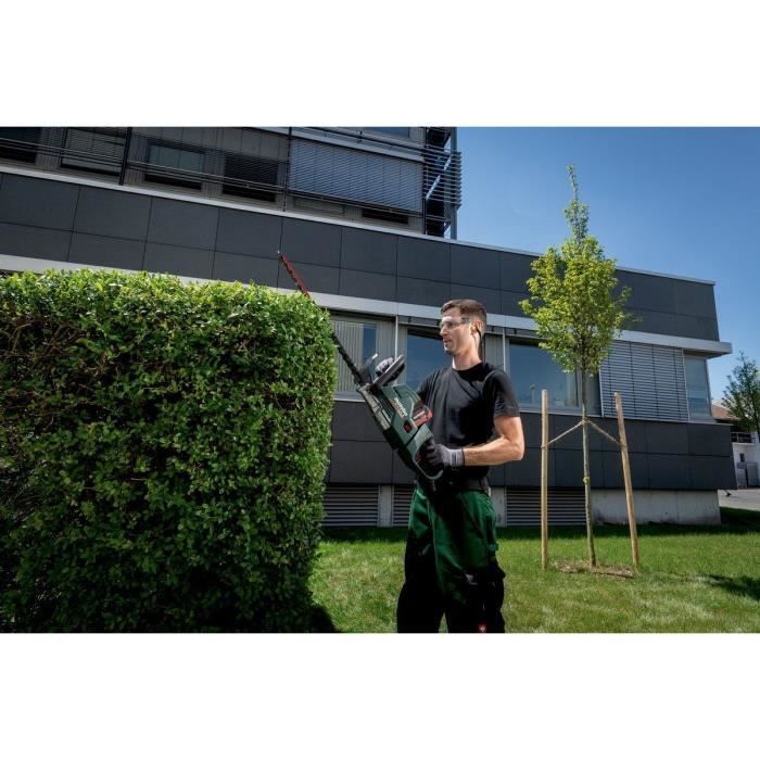 Taille-haies sans fil METABO HS 18 LTX BL 75 - Moteur Brushless - Poignée rotative - Protection de lame