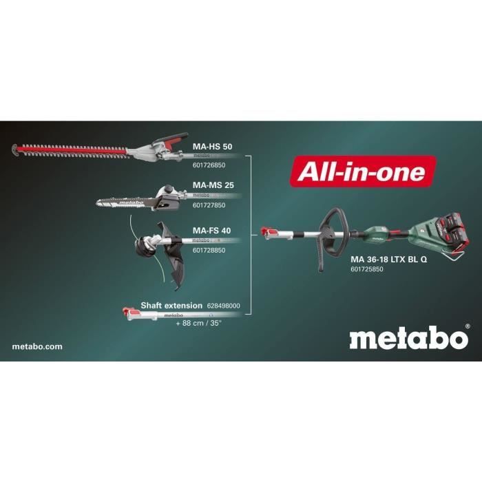 Accessoire pour dÈbroussailleuse - METABO - MA-FS 40 - 18 V