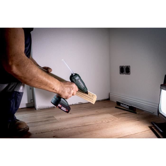 Pistolet ŕ colle chaud sans fil - METABO - HK 18 LTX 20 - 18 V - MetaBOX 145