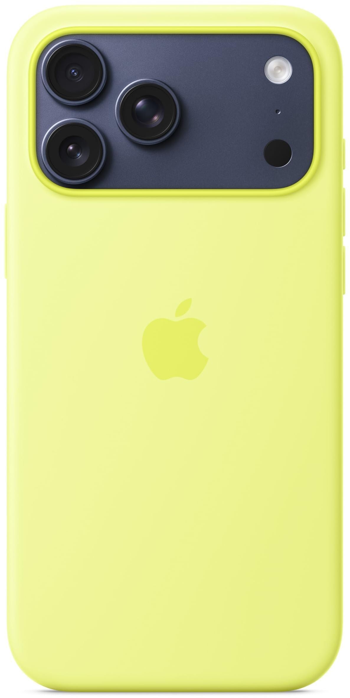 APPLE iPhone 17 Pro Max - Coque en silicone avec MagSafe - Neon Yellow