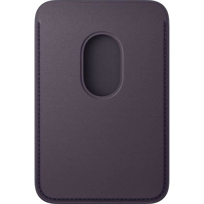 APPLE iPhone - Portefeuille a tissage fin avec MagSafe - Midnight Purple