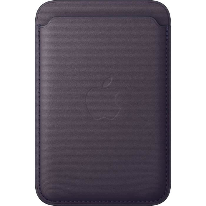 APPLE iPhone - Portefeuille a tissage fin avec MagSafe - Midnight Purple