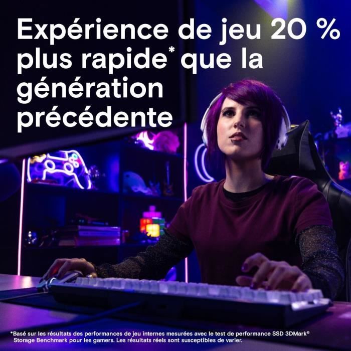 SSD Interne - CRUCIAL - T700 - 4To - PCIe Gen5 NVMe - CT4000T700SSD3