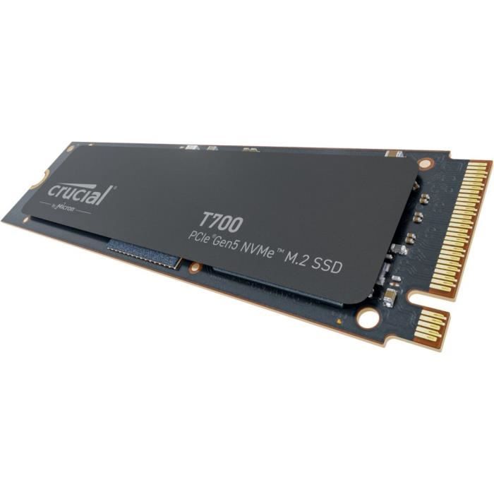 SSD Interne - CRUCIAL - T700 - 4To - PCIe Gen5 NVMe - CT4000T700SSD3