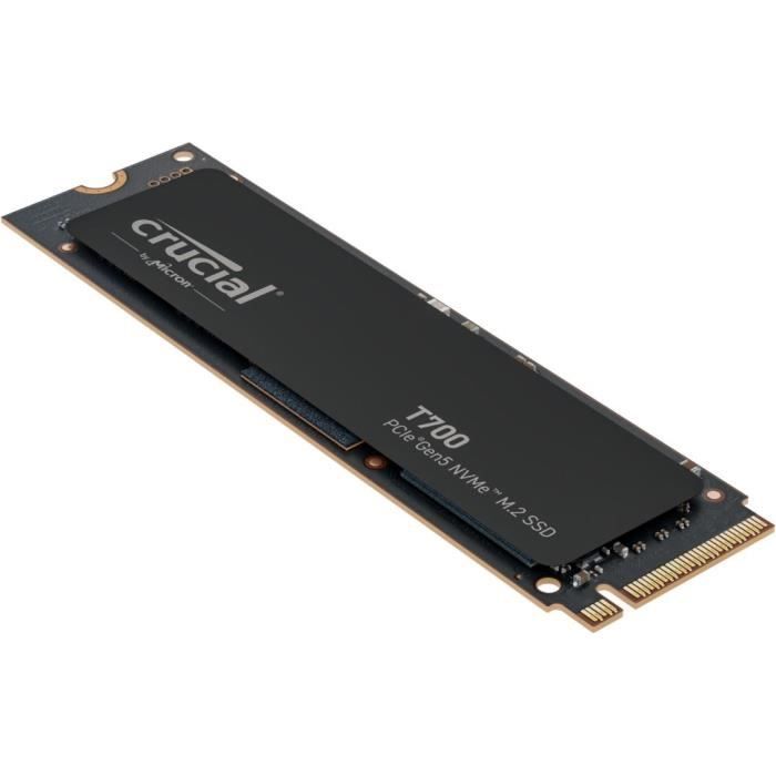 SSD Interne - CRUCIAL - T700 - 4To - PCIe Gen5 NVMe - CT4000T700SSD3