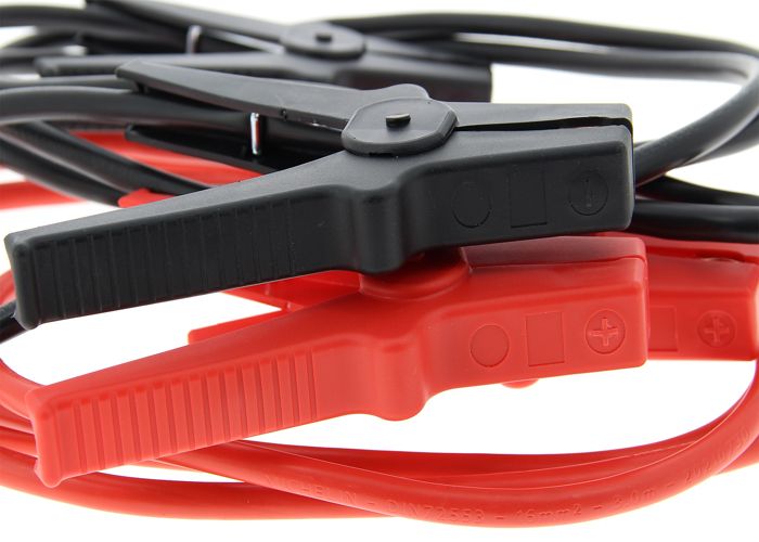 C‚bles dÈmarrage - MICHELIN - 9512 - 16mm≤ - 3M - DÈmarrage des moteurs a essence de cylindrÈe maximale 2,5L