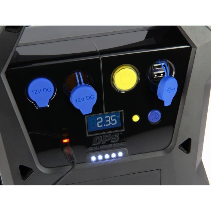 Compresseur sans fils - MICHELIN - Batterie 12V 7,2Ah 2100mA - voiture jusqu'a 3.45 bars vélo jusqu'a 6.90 bars.