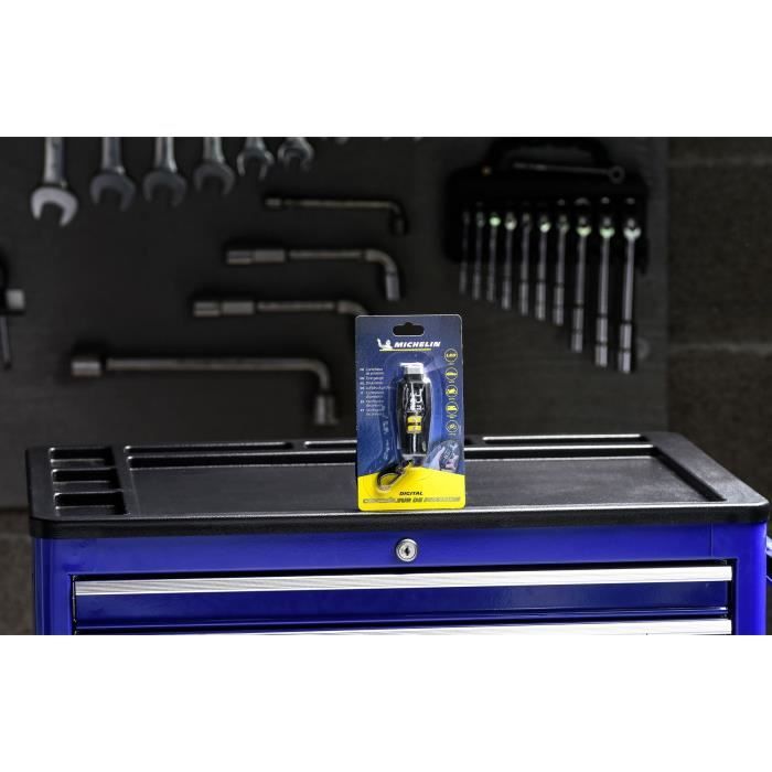 ContrÙleur de pression digital - MICHELIN - 9525 - De 0.05 bars a 7 bars - PrÈcision de 0.05 bars
