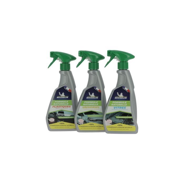 Kit nettoyage entretien - MICHELIN - Formule naturelle