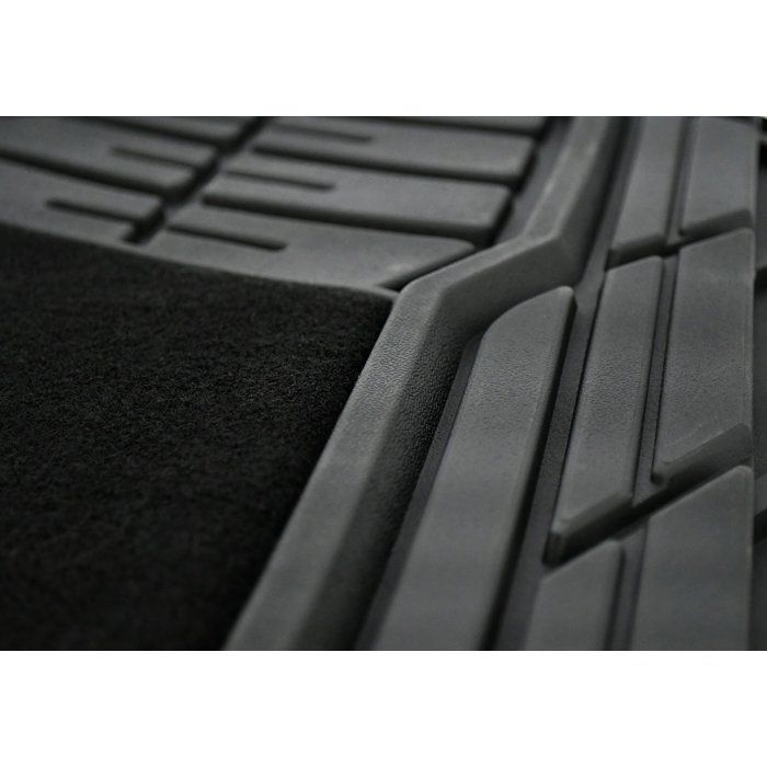Michelin 2 tapis Avant caoutchou et moquette