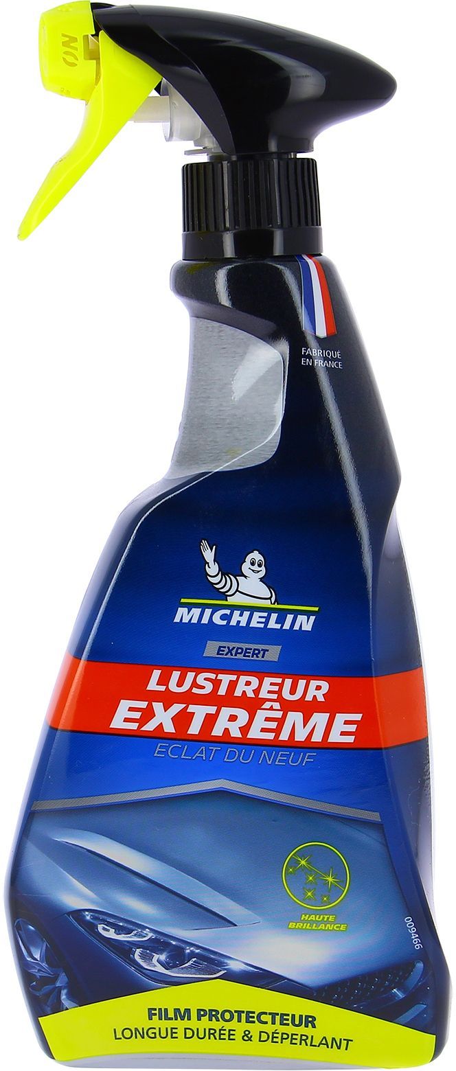Lustreur brillance extreme carrosserie pulvérisateur 500ml - MICHELIN - Gamme Expert - pose un film protecteur longue durée