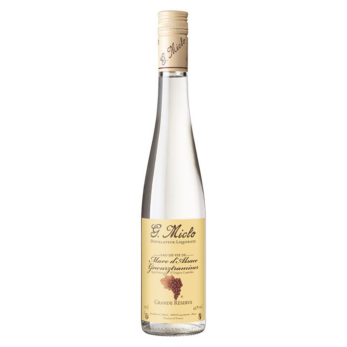 G. Miclo - Grande Réserve - Eau de vie de Marc d'Alsace Gewurztraminer - 45,0 % Vol. - 70 cl