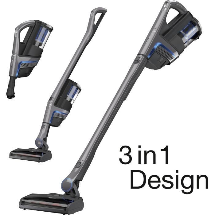 Aspirateur Balai MIELE Triflex HX1 Facelift Gris Graphite - Autonomie 60 min - Électrobrosse large - Détection du revetement de